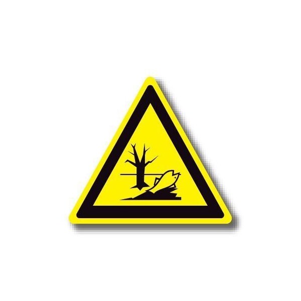 Ergomat 30in TRIANGLE SIGNS - Environmental Hazard DSV-SIGN 900 #1343 -UEN - main